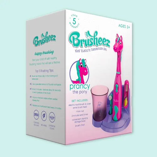 Miniatura 8 de Cepillo de dientes electrónico Brusheez para niños Prancy el Pony