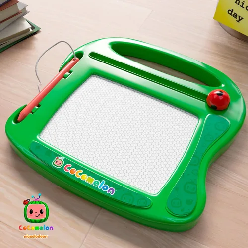 Miniatura 3 de Lollipop Tablero magnético Cocomelon Travel Sketcher Bloc de dibujo para niños con bolígrafo magnético - Juego creativo sobre la marcha, grandes