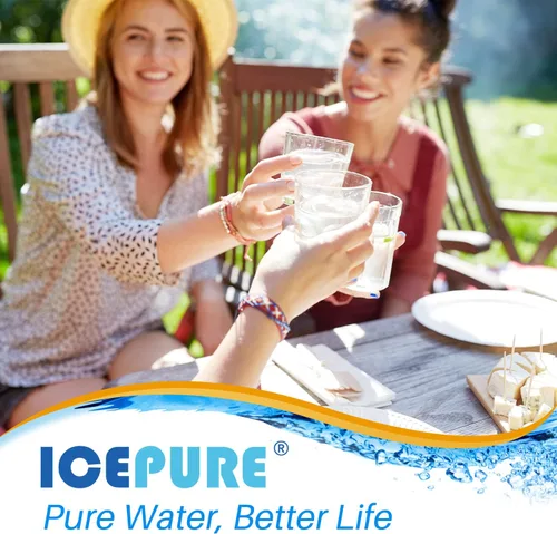 Miniatura 8 de ICEPURE Filtro de agua para refrigerador ADQ747935 y repuesto para LG ® LT1000P®, MDJ64844601, Kenmore Elite 9980, ADQ74793501 LT1000PC ®