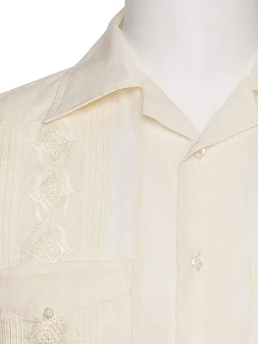 Miniatura 2 de Gentlemens Collection Camisa Guayabera para hombre, bordada