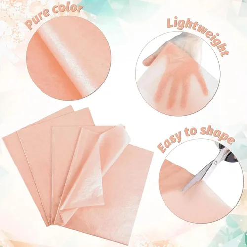Miniatura 3 de Naler 60 hojas de papel de seda de oro rosa para bolsas de regalo, 14 x 20 pulgadas, papel de regalo de oro rosa a granel para bodas, cumpleaños