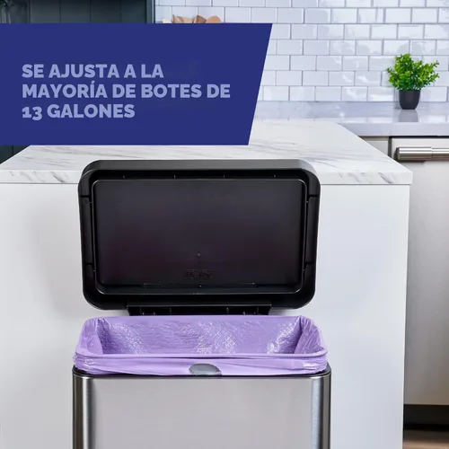 Miniatura 8 de Hefty Bolsas de basura ultra fuertes de 13 galones, bolsas de basura altas para cocina tamaño 13 galones, resisten fugas, perforaciones y desgarros