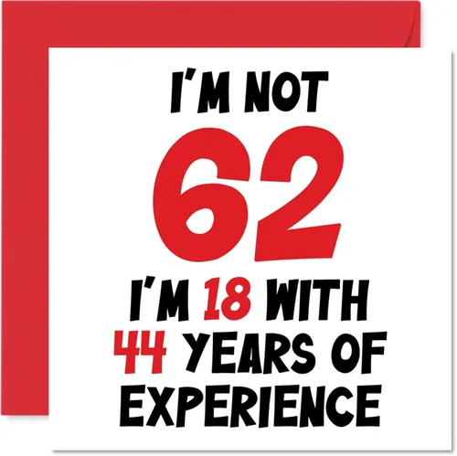 Miniatura 35 de Tarjeta de cumpleaños número 100 para mujeres y hombres, no 100, soy 18 con 82 años de experiencia, divertida tarjeta de felicitación de feliz