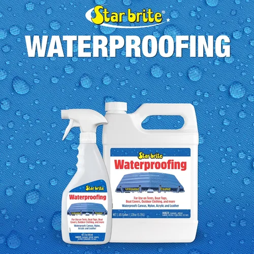 Miniatura 6 de STAR BRITE Spray impermeabilizante, repelente de manchas + protección UV para cubiertas de barcos, cubiertas de automóvil, tapas de bimini, tiendas