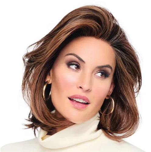 Miniatura 18 de Raquel Welch Flying Solo - Peluca de página para niño, 100% atada a mano por ropa de pelo, gorra pequeña promedio, RL4/10SS Iced Java Java helado
