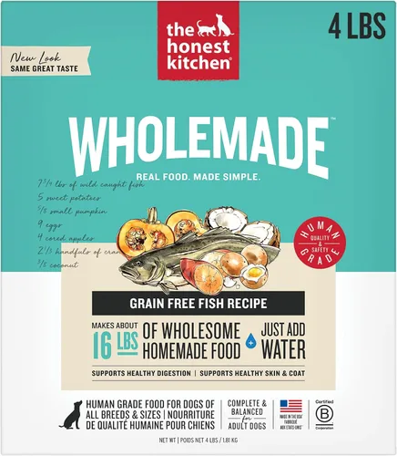 Miniatura 12 de The Honest Kitchen Human Grade Wholemade™ Comida deshidratada para perros sin granos de pollo grado humano - Comida completa y equilibrada