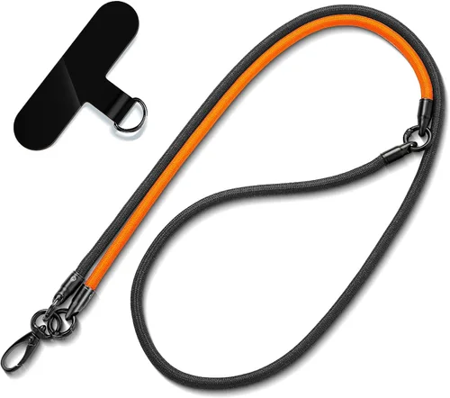 Miniatura 9 de Cordón para teléfono, correas antirrobo 3 en 1, cordón cruzado, soporte para el cuello y correa para la muñeca, correa universal desmontable