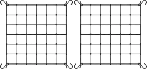 Miniatura 10 de VIVOSUN Red de Enrejado Elástica de 2 x 2 Pies con 4 Ganchos para Plantas Trepadoras, Vegetales, Frutas y Flores, Paquete de 1