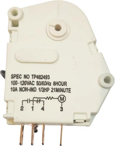 Kitchen Basics 101: W10822278 refrigerador descongelación temporizador reemplazo para Whirlpool KitchenAid Sears Kenmore refrigeradores 482493
