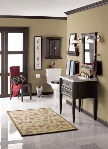 Miniatura 3 de Moen YB2224CH Brantford Collection - Toallero individual para baño, 24 pulgadas, cromado