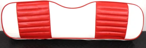 Miniatura 23 de Huskey - 4 fundas de asiento para carrito de golf delanteros y traseros para Club Car Precedent 2004+, modelos Tempo 2017+ G&E, negro de dos tonos