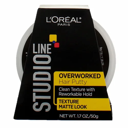 Miniatura 6 de Masilla para el cabello con exceso de trabajo L'Oréal L'Oréal Studio Line, 1.7 onza