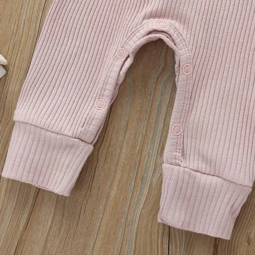Miniatura 6 de Kuriozud Mameluco de una pieza para recién nacido, unisex, con botones, para bebé y niña