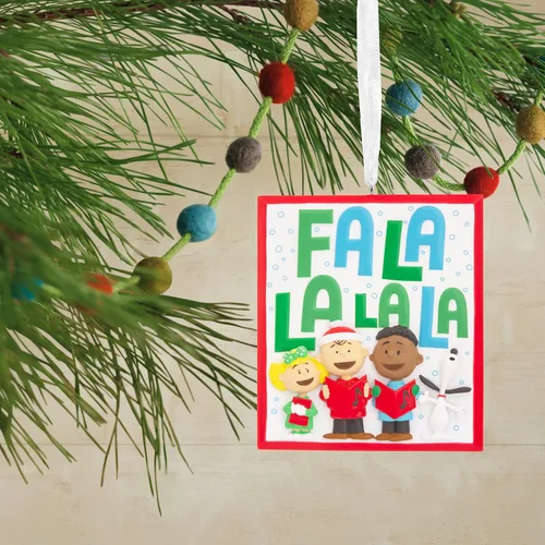 Miniatura 5 de Hallmark Adorno navideño de The Peanuts Gang Carolers