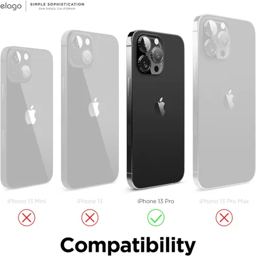 Miniatura 6 de elago Compatible con funda para iPhone 13 Pro, funda de silicona líquida, cubierta protectora de cuerpo completo, delgada, forro de microfibra Negro