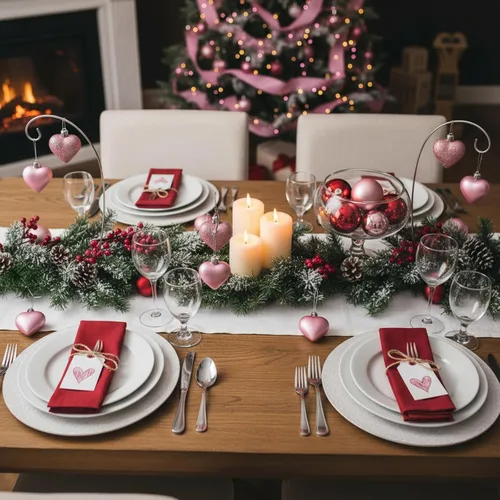 Miniatura 21 de Adornos de corazón para el día de San Valentín: 3 adornos con forma de corazón para árbol de Navidad y para colgar como decoración en el día de San