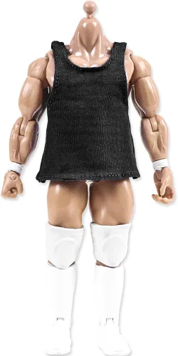 Miniatura 6 de Juego de 5 camisetas musculares para figuras de acción de lucha libre, Blanco