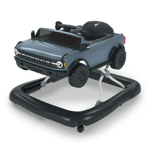 Miniatura 12 de Bright Starts John Deere 4 en 1 Gator Green Centro de actividades para bebés y andador de empuje con volante interactivo extraíble, juguete de 6