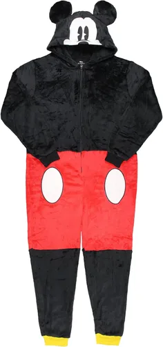 Miniatura 6 de Disney Mickey Mouse Super Minky - Disfraz con capucha para adultos traje de unión ropa de dormir Multicolorido