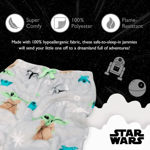 Miniatura 3 de Star Wars Pantalones de pijama The Mandalorian para niños