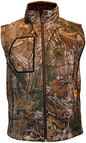 Miniatura 5 de Gerbing Gyde Torrid - Chaleco térmico para hombre, chaleco Softshell con batería de 7 V con sistema de calefacción Tri-Zone, camuflaje de caza
