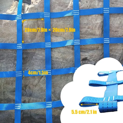 Miniatura 2 de Red de escalada para niños en interiores, red de carga para adultos, línea ninja, juego de columpios de obstáculos, jungla, gimnasio, parque