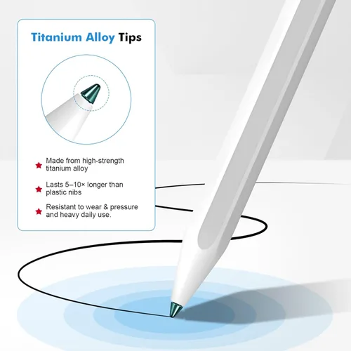 Miniatura 5 de Puntas de repuesto de aleación de titanio compatibles con Galaxy Tab S11 / S11 Ultra 2025 S Pen – Ajuste exclusivo solo para el último S Pen 2025