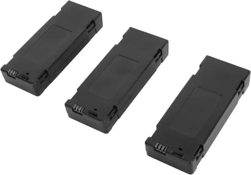 Miniatura 2 de Baterías de litio, 3 unids Dron Baterías 1800MAH 3.7V Recargable Quadcopter Drone Batería para E88 E88Pro E100 E99 K3 K6 E89 P1 P4 P5