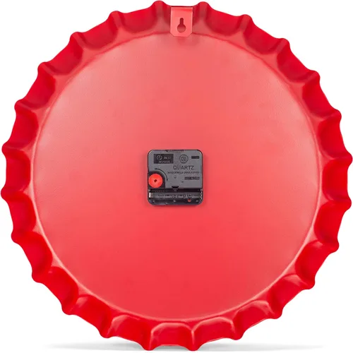 Miniatura 4 de Reloj de pared con tapa de botella de Coca Cola de 15 pulgadas