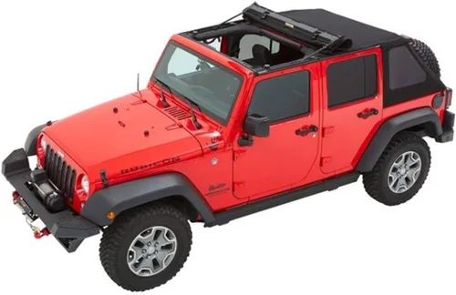 Miniatura 18 de Bestop 56853-35 - Toldo Trektop Black Diamond para Jeep Wrangler JK Unlimited de 4 puertas 2007-2018