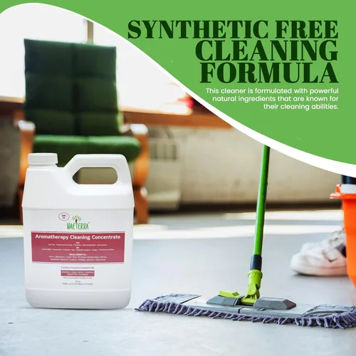 Miniatura 7 de Naeterra Aromatherapy Cleaning Concentrate 32 oz – Limpiador natural multisuperficie multiusos – Fórmula de aceite esencial a base de plantas