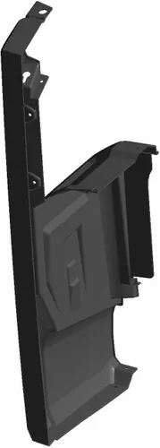 Miniatura 6 de Polaris Guardabarros trasero derecho Ranger con balancín, negro brillante, pieza original OEM 5439008-070, cantidad 1