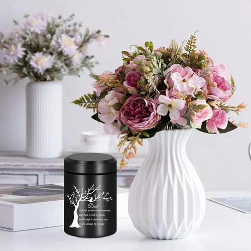 Miniatura 6 de RIPFEVURN Urnas pequeñas para cenizas humanas de 2.75 pulgadas, mini árbol de la vida, urnas de cremación para cenizas, adultos, hembras, hombres