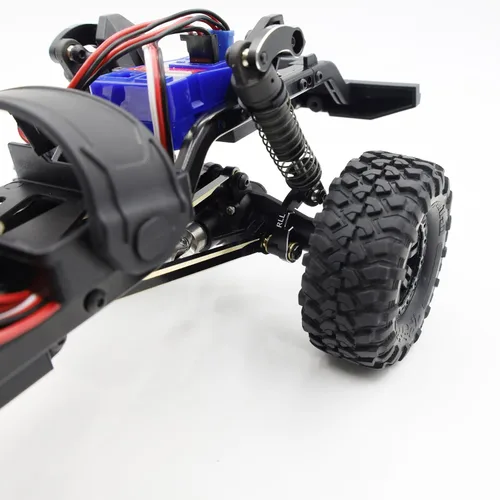 Miniatura 5 de Aluminio RC Shock Flex cuchillas montaje de choque ajustable para TRX4M 1/18 RC Crawler Upgrade