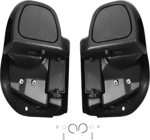 Miniatura 2 de HR3 Carenados inferiores ventilados de color negro vívido a juego compatibles con Harley Ultra Limited, Road Glide, Electra Glide, Tri Glide 2014