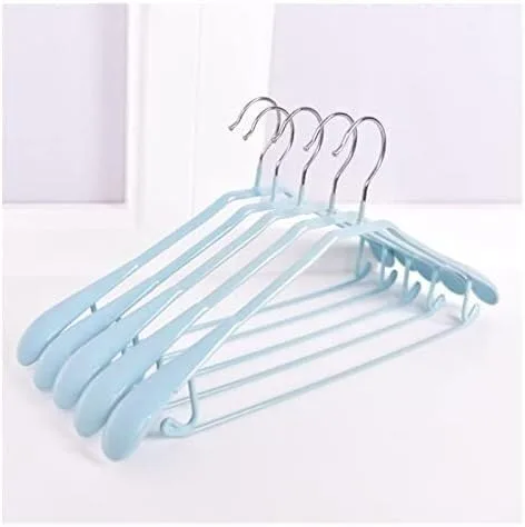 Miniatura 16 de Perchero organizador de ropa, perchas de ropa / perchas para abrigos, 10 perchas de metal antideslizante sin costuras para el hogar para colgar ropa
