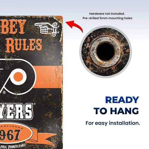 Miniatura 5 de Party Animal NHL Pittsburgh Penguins - Cartel de metal en relieve