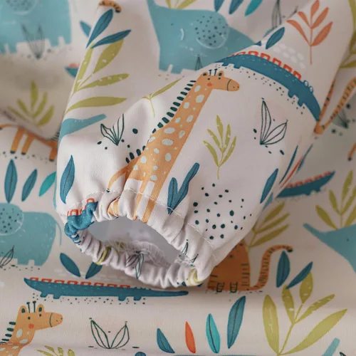 Miniatura 4 de Babero de Manga Larga para Bebé - Baberos a Prueba de Desastres para Bebés - Ajustable, Impermeable y con Accesorio para Silla/Mesa Alta