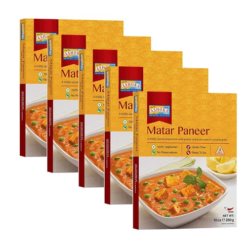 Miniatura 28 de Ashoka Comidas indias listas para comer desde 1930, 100% vegetariano Dal Makhani, comida india totalmente natural cocinada tradicionalmente, a base