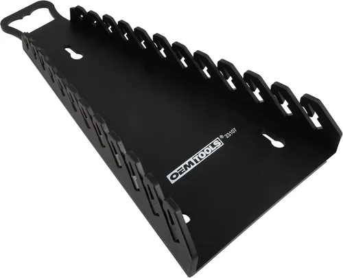 OEMTOOLS 23107 Organizador de llaves inversas con asa, para tienda, garaje o caja de herramientas, organizadores y almacenamiento para un transporte