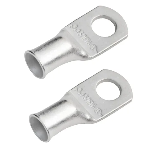 Miniatura 23 de SELTERM 5 piezas terminales de cable de cobre estañado 1/0 AWG perno de 1/2", extremos de cable de batería, terminales de anillo, conectores
