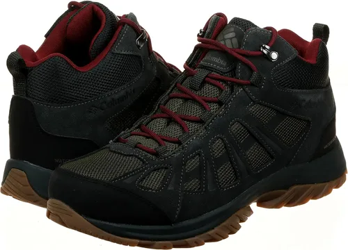 Miniatura 2 de Columbia Tenis de senderismo impermeables Redmond II Mid para hombre, Bm0168464 Collegiate Navy Bright Gold