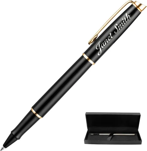 Miniatura 2 de Bolígrafos personalizados grabados, bolígrafo personalizado para hombres y mujeres, regalo personalizado para graduación, aniversario