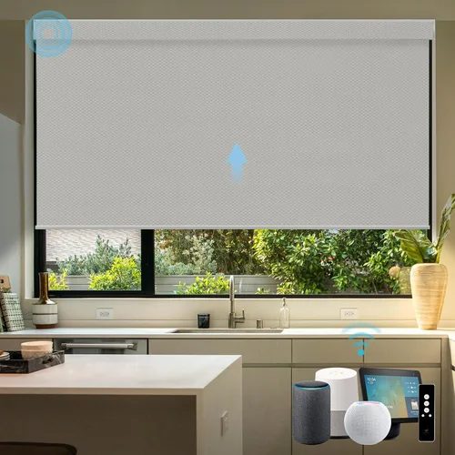 Miniatura 14 de SmartWings Persianas motorizadas con control remoto para ventanas, persianas enrollables Matter 100% opacas, automáticas, eléctricas inteligentes