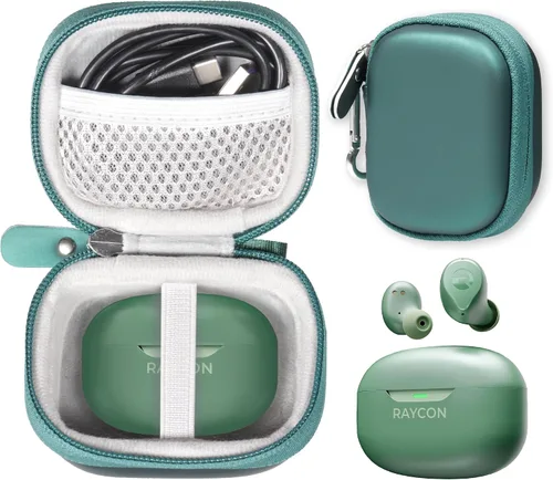 Miniatura 11 de Funda para auriculares Raycon Everyday (edición 2024), auriculares intrauditivos, auriculares Raycon Fitness (negro)