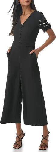 Miniatura 3 de Karl Lagerfeld Paris Vestido con cuello en V y manga abombada para mujer