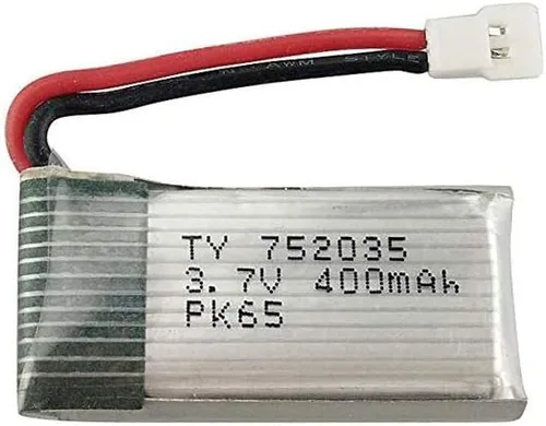 Miniatura 3 de 5 unids 3.7 V 400 mAh batería de litio con cargador 5in1 para H99W JJRC H31 H6C H98 Quadcopter piezas de repuesto modelo avión Drone batería AT-96