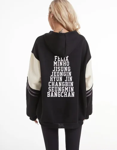 Miniatura 2 de JUNG KOOK SKZ - Sudadera con capucha Felix Hyunjin Bangchan, nuevo álbum, estrella de concierto, suéter de soporte, camisa Skz Merch para mujer