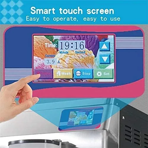 Miniatura 2 de Kolice Certificado ETL comercial máquina de helado duro, helado duro helado que hace la máquina, máquina de hielo italiano, fabricante de helado