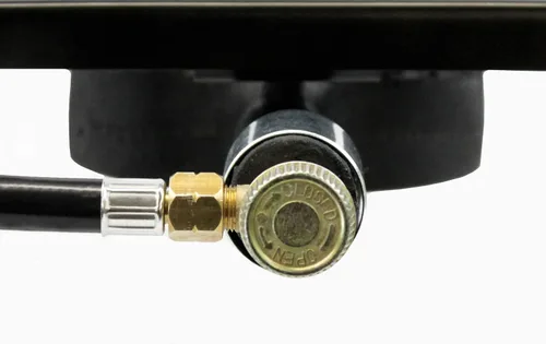 Miniatura 10 de Flame King Trabajo Pesado 120,000 BTU, 0-20 PSI, Freidora de Pavo Quemador Individual de Propano Bayou Cooker, Estufa Exterior para Elaboración